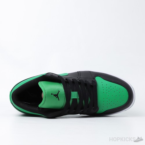 Air Jordan 1 Low 'Black Lucky Green' (Premium Plus Batch)