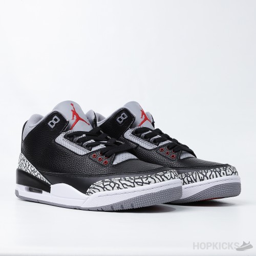 Air Jordan 3 Retro OG 'Black Cement' (Premium Batch)