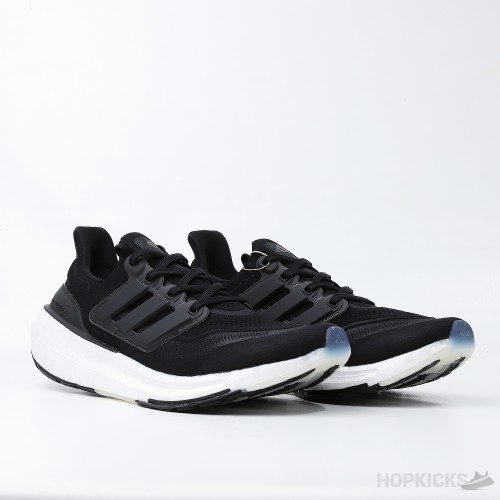 Ultra Boost Light Core Black White (Dot Perfect)