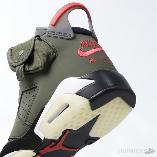 Travis Scott x Air Jordan 6 Retro 'Olive' (Premium Batch)