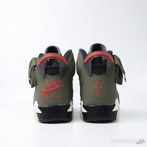 Travis Scott x Air Jordan 6 Retro 'Olive' (Premium Batch)