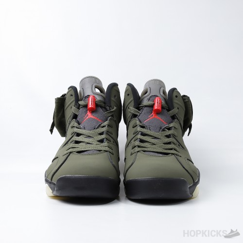 Travis Scott x Air Jordan 6 Retro 'Olive' (Premium Batch)