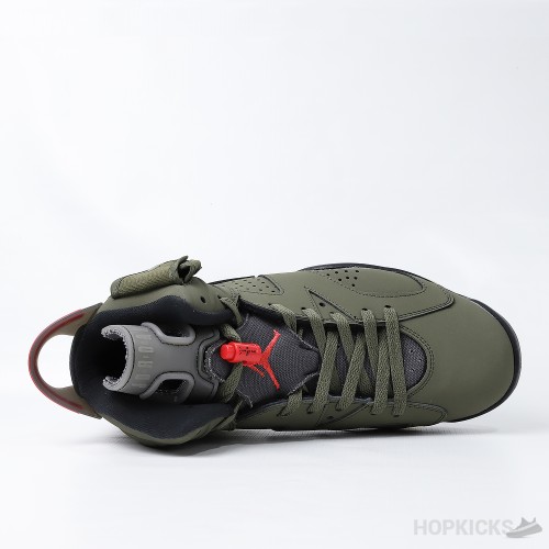 Travis Scott x Air Jordan 6 Retro 'Olive' (Premium Batch)