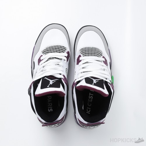 Paris Saint-Germain x Air Jordan 4 Retro 'Bordeaux' (Premium Plus Batch)