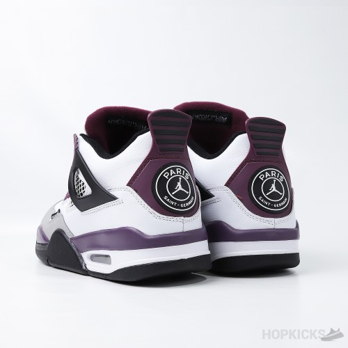 Paris Saint-Germain x Air Jordan 4 Retro 'Bordeaux' (Premium Plus Batch)