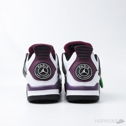 Paris Saint-Germain x Air Jordan 4 Retro 'Bordeaux' (Premium Plus Batch)