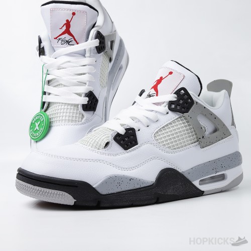 Air Jordan 4 Retro 'White Cement' (Premium Plus Batch)