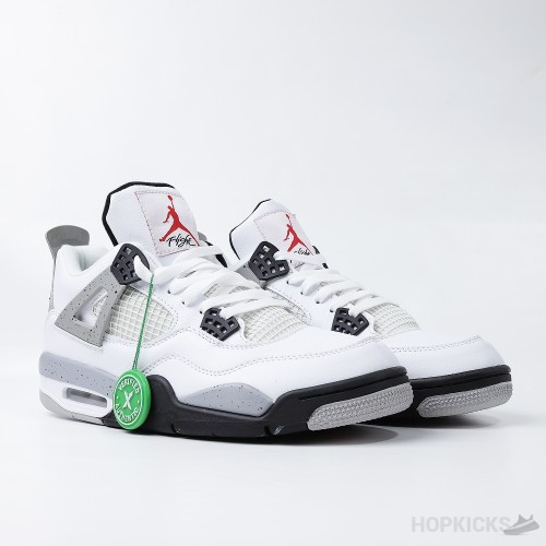 Air Jordan 4 Retro 'White Cement' (Premium Plus Batch)