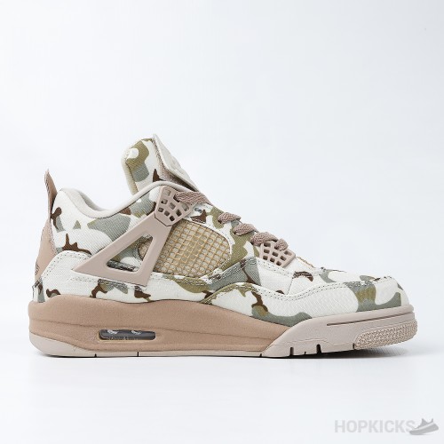 Aleali May x Air Jordan 4 'Camo' (Premium Plus Batch)