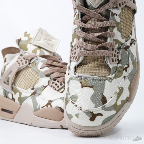 Aleali May x Air Jordan 4 'Camo' (Premium Plus Batch)