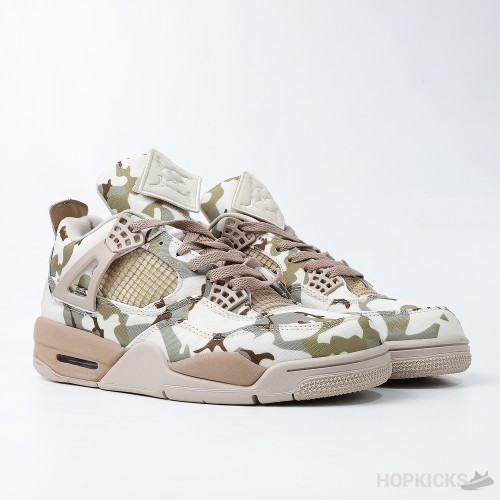 Aleali May x Air Jordan 4 'Camo' (Premium Plus Batch)