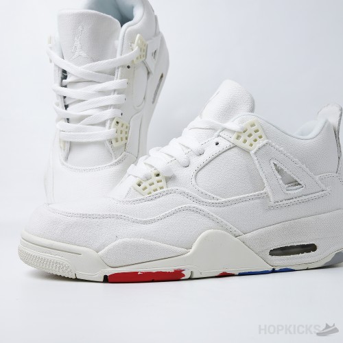 Levi's x Air Jordan 4 Retro 'White Denim' (Premium Plus Batch)