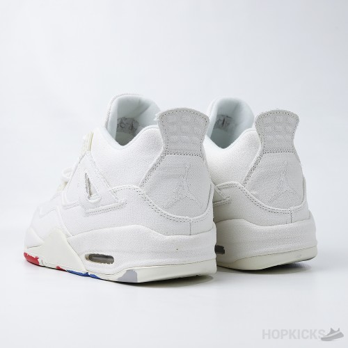 Levi's x Air Jordan 4 Retro 'White Denim' (Premium Plus Batch)