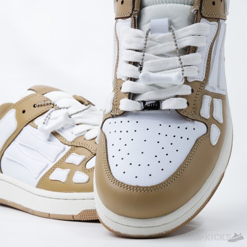 Amiri Skel Top Low 'Brown White' (Premium Plus Batch)