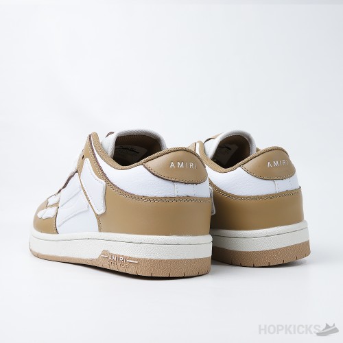 Amiri Skel Top Low 'Brown White' (Premium Plus Batch)