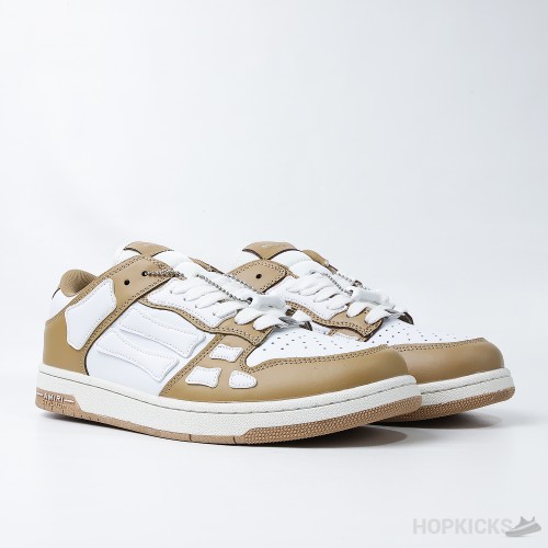 Amiri Skel Top Low 'Brown White' (Premium Plus Batch)