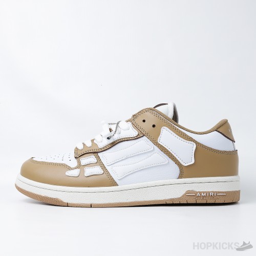 Amiri Skel Top Low 'Brown White' (Premium Plus Batch)