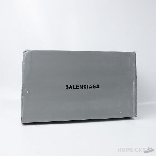 Bale*ciaga Black Flip-Flops