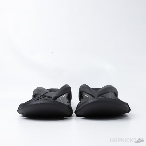 Bale*ciaga Black Flip-Flops