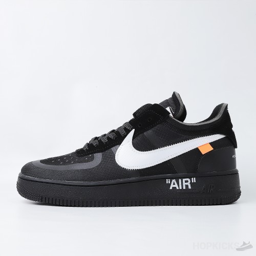 Off White x Air Force 1 Black (Premium Plus Batch)