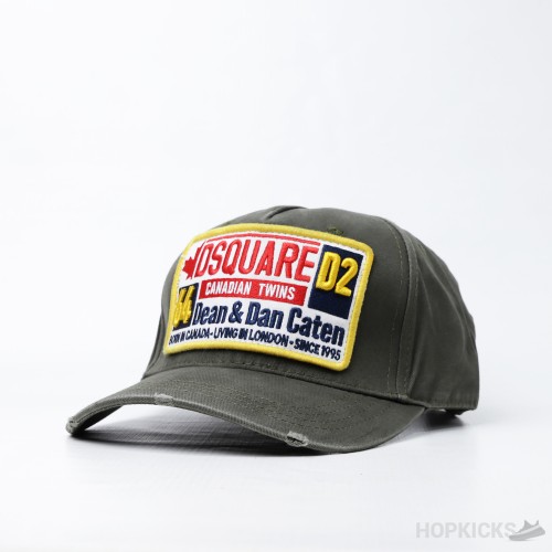 DSQUARED2 Green Business Baseball Cap