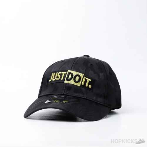 Nike Dad Hat Legacy 91 JUST DO IT Metallic Gold Cap