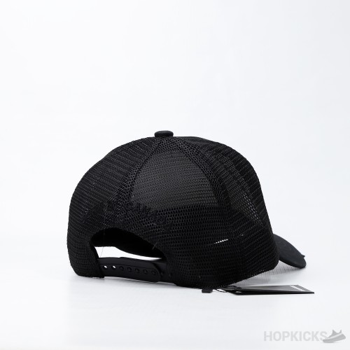 DSQ2/Icon Embroidered Baseball Black Cap
