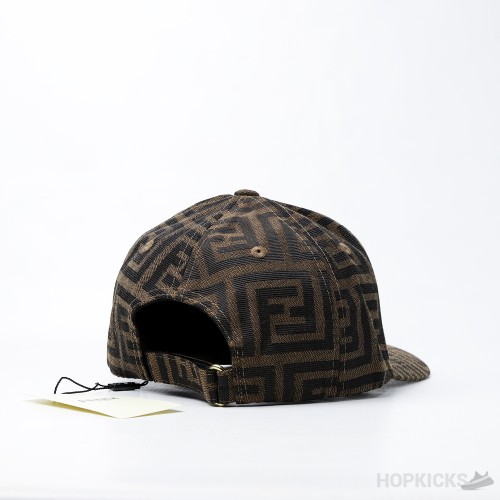 Classic Fendi Dark Brown Cap