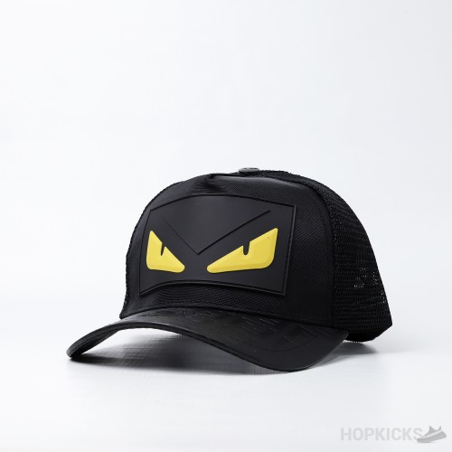 Fendi Monster Yellow Eyes Trucker Cap