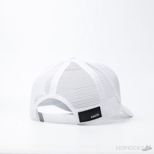 Amiri Paint Splatter Baseball White Cap
