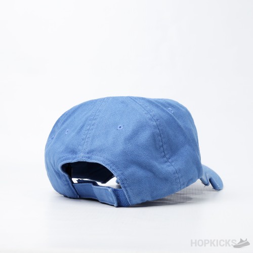 Balenciaga x Adidas Trefoil Logo Blue Cap