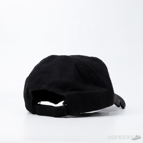 Balenciaga x Adidas Trefoil Logo Black Cap