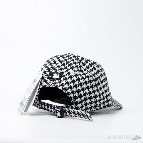 NY Style Houndstooth Hip Lady Cap