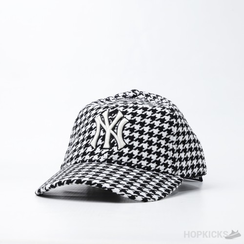 NY Style Houndstooth Hip Lady Cap