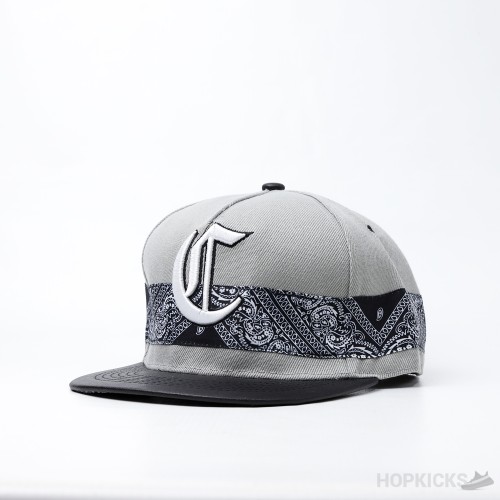 Cayler Gray Letter Snapback Hip Hop Headwear Cap