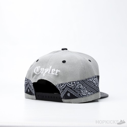 Cayler Gray Letter Snapback Hip Hop Headwear Cap