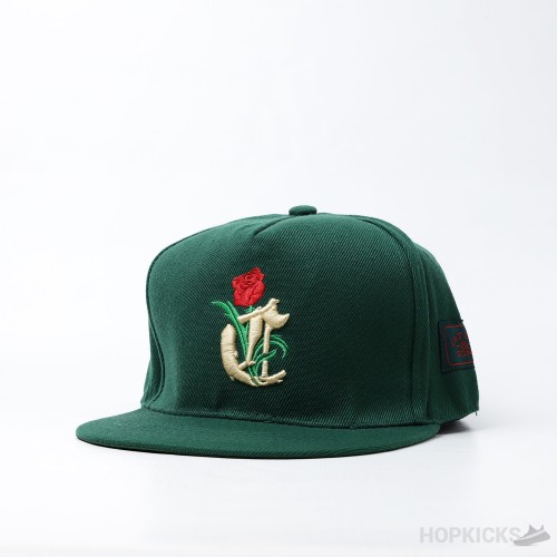 Cayler & Sons Baseball Flower Logo Green Cap