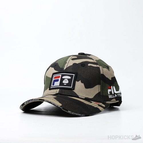 Fila Camo Baseball Cap