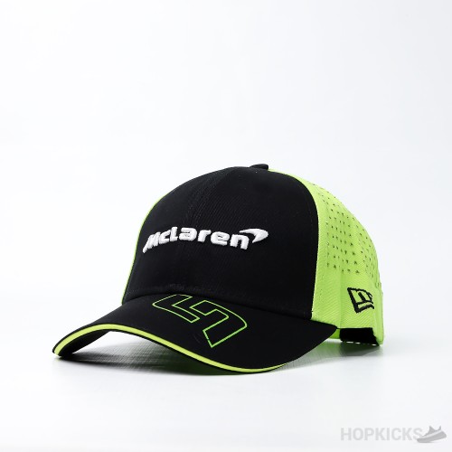 McLaren Baseball Black/White/Green Cap
