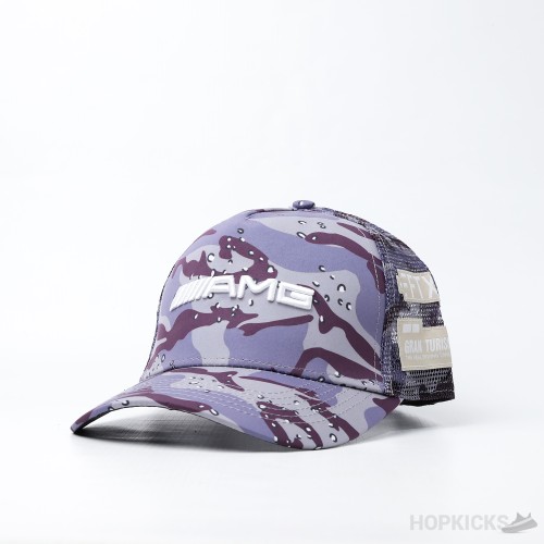 AMG Camo Grey Trucker Cap