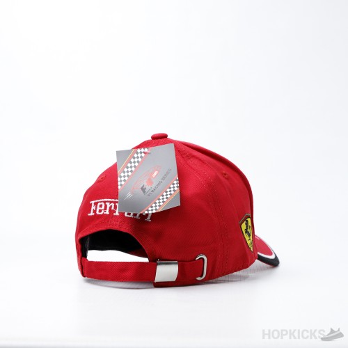 Ferrari Baseball Yellow Logo Red Cap