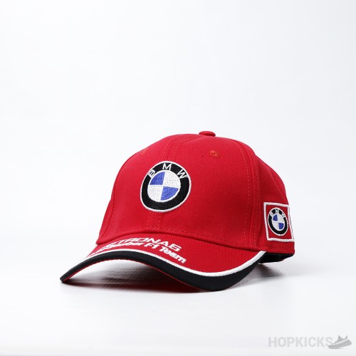 BMW Baseball Red Cap