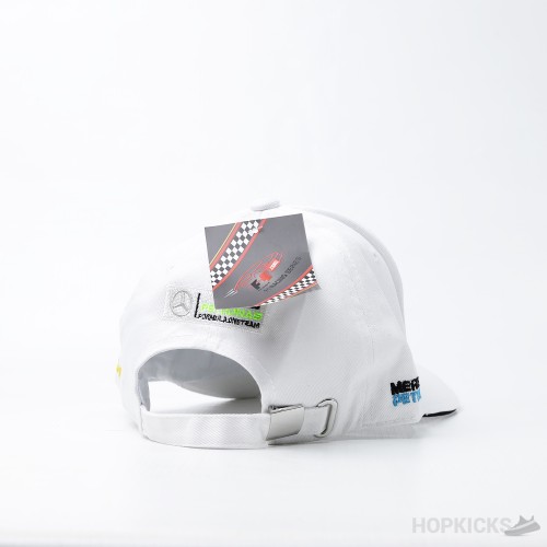 Mercedes Baseball White Cap