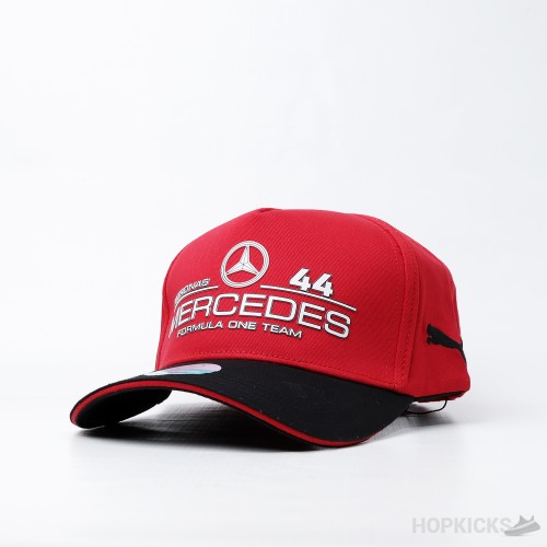 Mercedes-Benz 44 Sport AMG Cotton Hat Red Cap