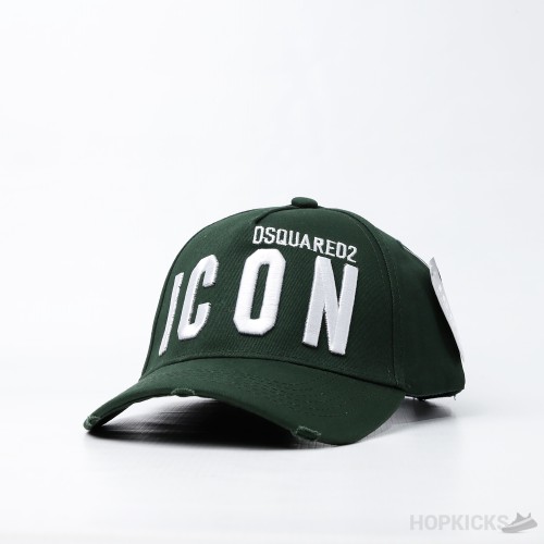 Dsquared2 Icon Baseball Cap Dark Green