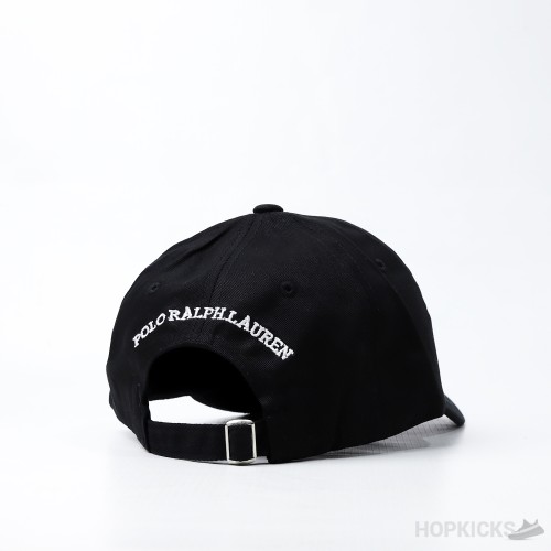 Ralph Lauren Black Polo Bear Cap