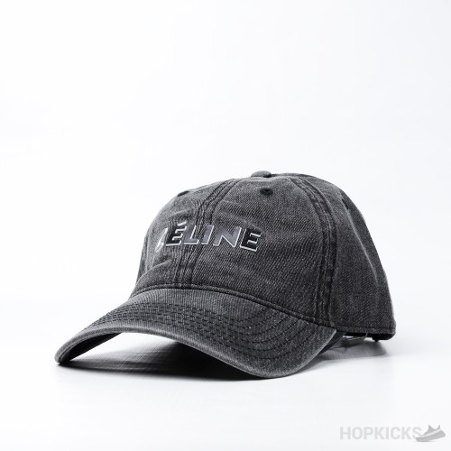 Celine Baseball Grey Cap