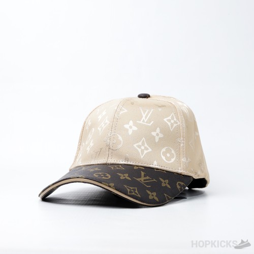 Louis Vuitton Beige Monogram Cap