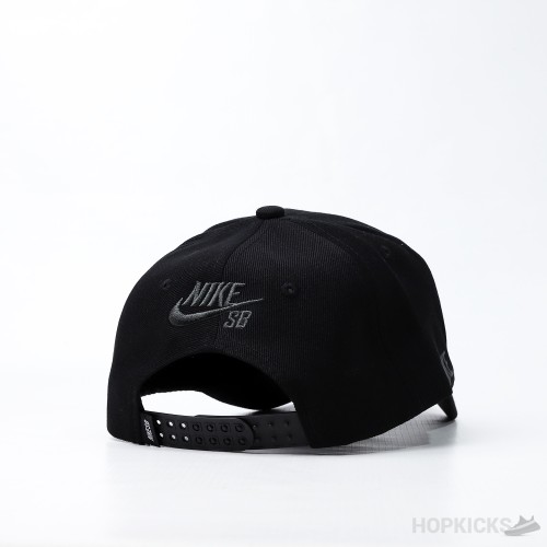 Nike SB Dunk Youth All Over Black Cap