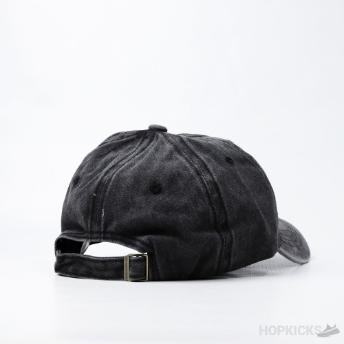 Crew Smiley - Rhinestone Baseball Grey Cap